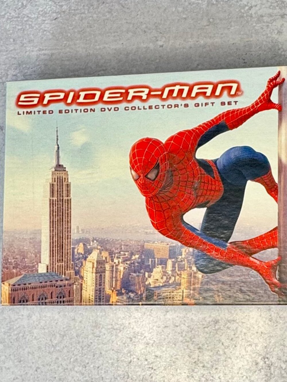 Spider-Man Limited Edition Collector's Gift Set (2002 NO DVD, ONLY BOX PROMOS)